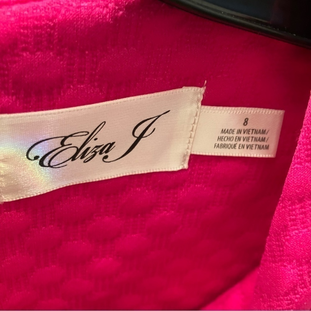 Ediza J hot pink career dress size 8 - Picture 10 of 11